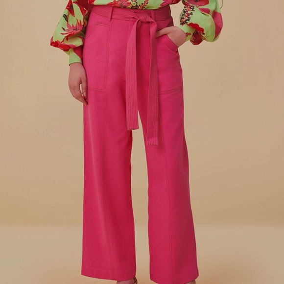 Pink Wide Pants - Picture 1 of 1
